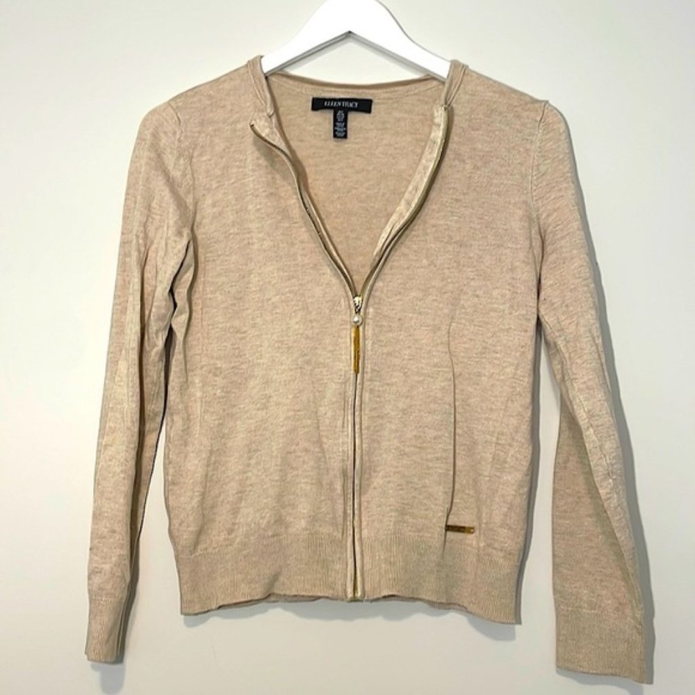 Ellen Tracy Tan Cardigan